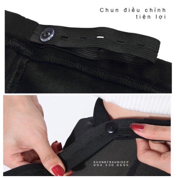 Quần bầu nâng mông thun cotton co dãn thoải mái