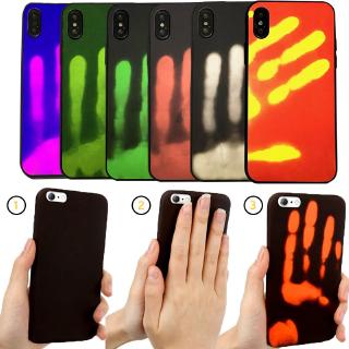 Ốp điện thoại cảm biến nhiệt thay đổi màu sắc theo nhiệt độ cho iPhone 6S 7P 8 XR X 11 7 8 Plus XS MAX