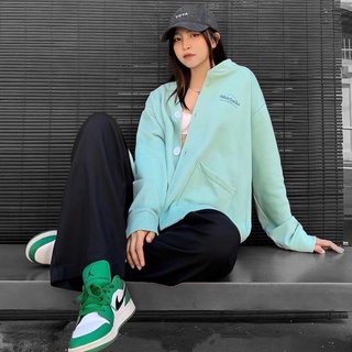 CARDIGAN SCRIPT LOGO JADE
