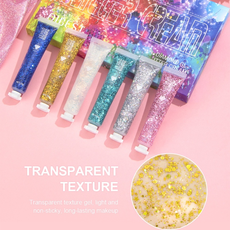 Phấn Mắt Dạng Lỏng Ánh Kim Tuyến Lấp Lánh Trang Điểm Nổi Bật Cho Nữ