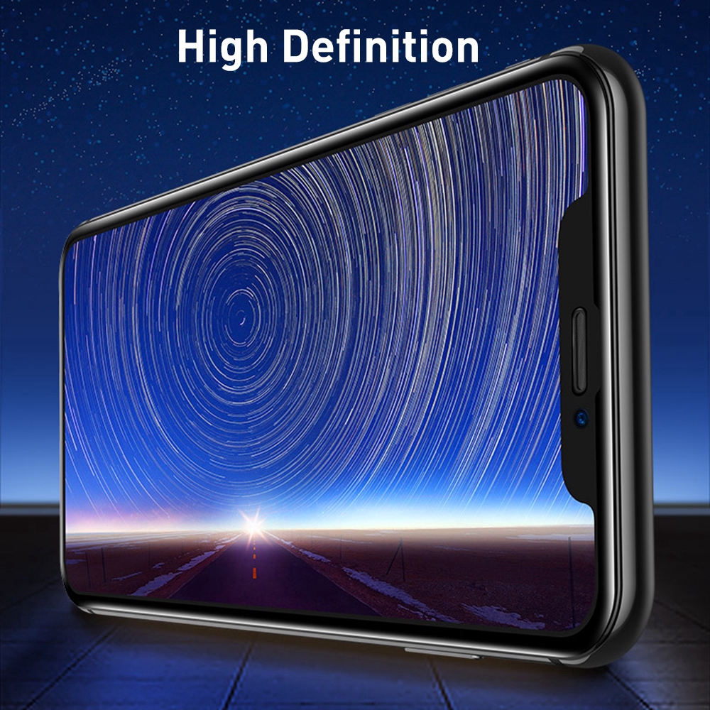 Kính cường lực 100D chống vân tay bảo vệ toàn màn hình dành cho iPhone X XS MAX XR 6 7 8 6S Plus