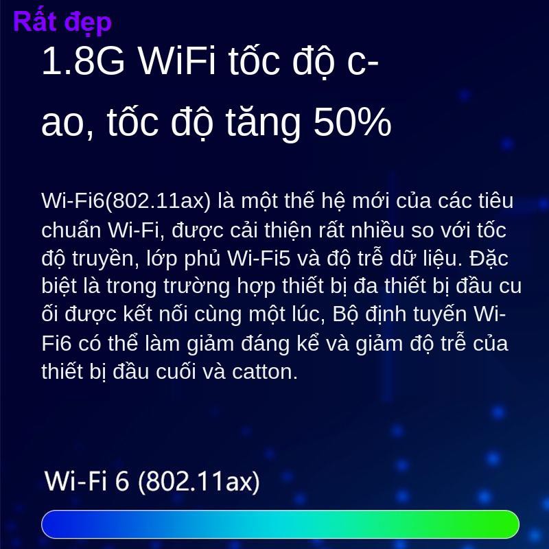 bộ định tuyến máy ghi âm lái xe vòng đeo tay thể thaobilink wifi61800M bộ định tuyến không dây gigabit đầy đủ cổng