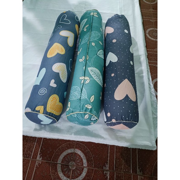 Vỏ Gối Ôm 100% Cotton Loại Đẹp ,Có Khóa Kéo 30* 95cm