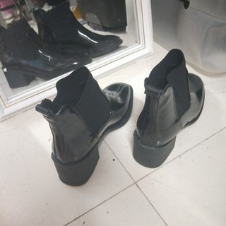 (Order) Ankle Boots da màu đen cực chất - ảnh thật cuối