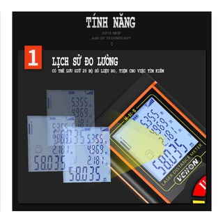 MÁY ĐO KHOẢNG CÁCH BẰNG TIA LASER VCHON H40
