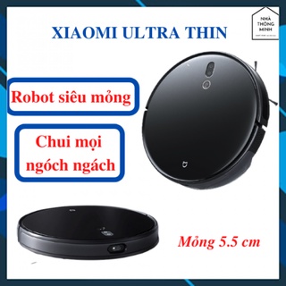 Robot hút bụi lau nhà siêu mỏng xiaomi mijia ultra slim - siêu mỏng chui mọi gầm ghế, gầm giường...