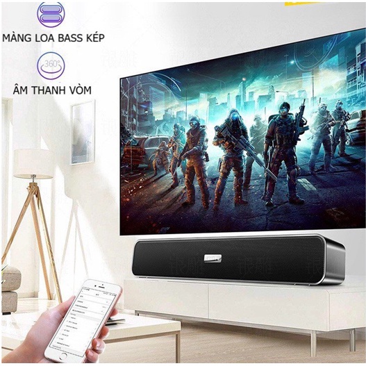 Loa bluetooth mini A36 Cao Cấp Bass Cực Mạnh , Âm Thanh Vòm Tương Thích Mọi Thiết Bị , Dung Lương pin khủng [BH 1 Năm]