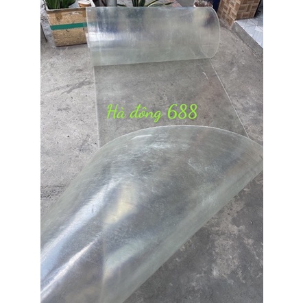 Tôn nhựa lấy ánh sáng màu trắng che nắng che mưa