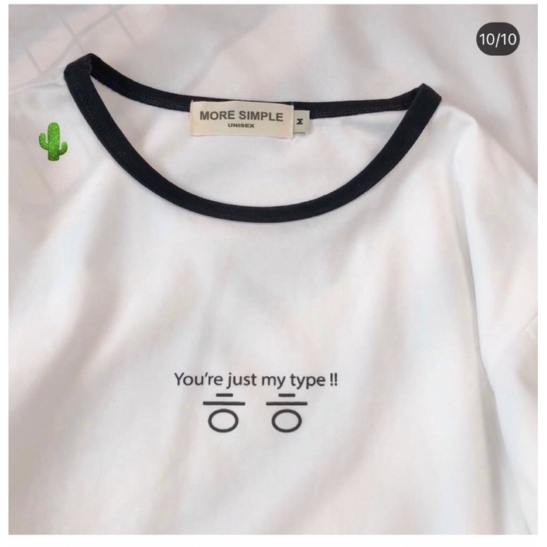 🍀Áo thun croptop body thêu chữ song hỉ