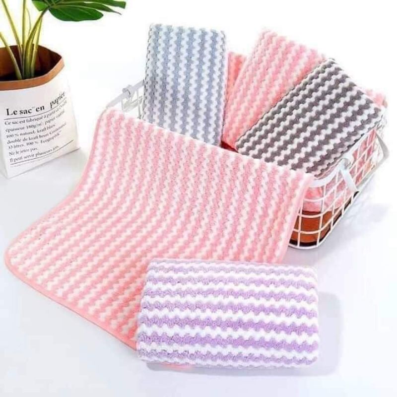 Khăn mặt Hàn Quốc Cao Cấp Siêu Mịn