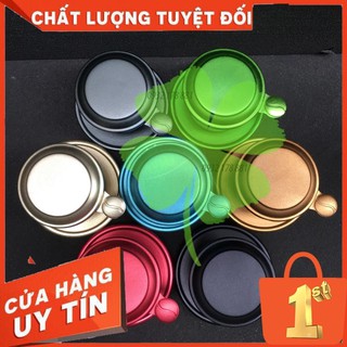 Phin cafe nhôm màu - Pha coffe phun đủ mầu - Pin cà phê Decore tiệc