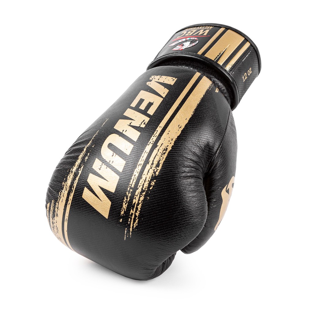 Găng tay boxing Venum WBC Muay Thai - Black/Gold