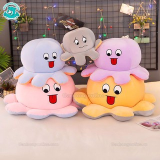 Gấu bông bạch tuộc đội đầu siêu to khổng lồ