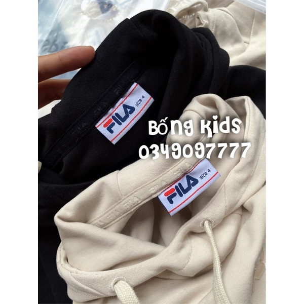 Áo Vải Ép Hoodie Bé Trai &amp; Bé Gái FL