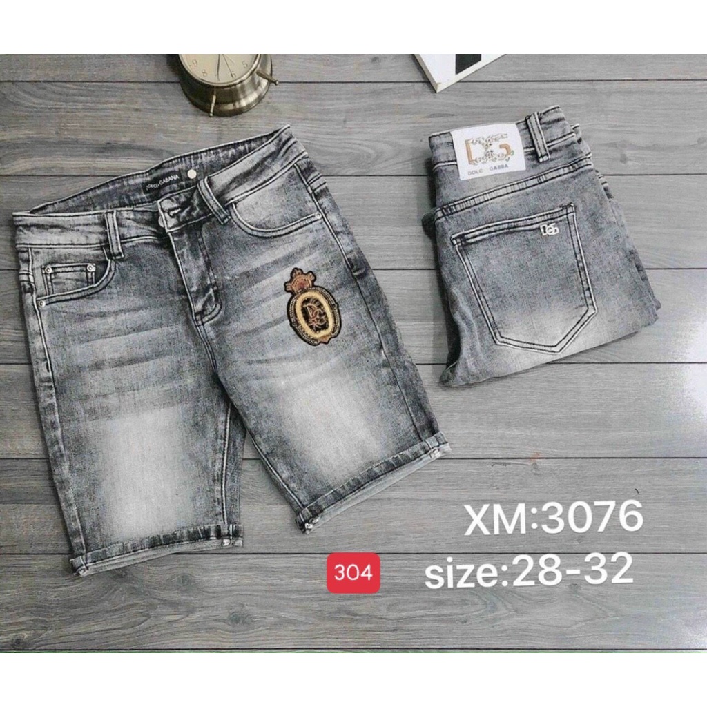 Quần short jean nam đen rách cao cấp - chất liệu bò co giãn tốt ( Hàng chuẩn shop) Lady-Hn Store88 KV01