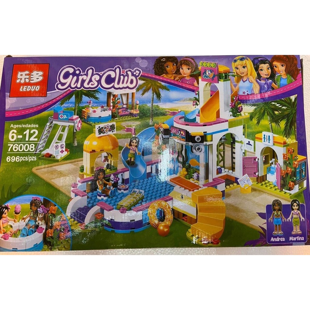 Bộ Lego Xếp Hình Friends Biệt Thự Của Andrea & Martina 76008 (696 Mảnh Ghép)