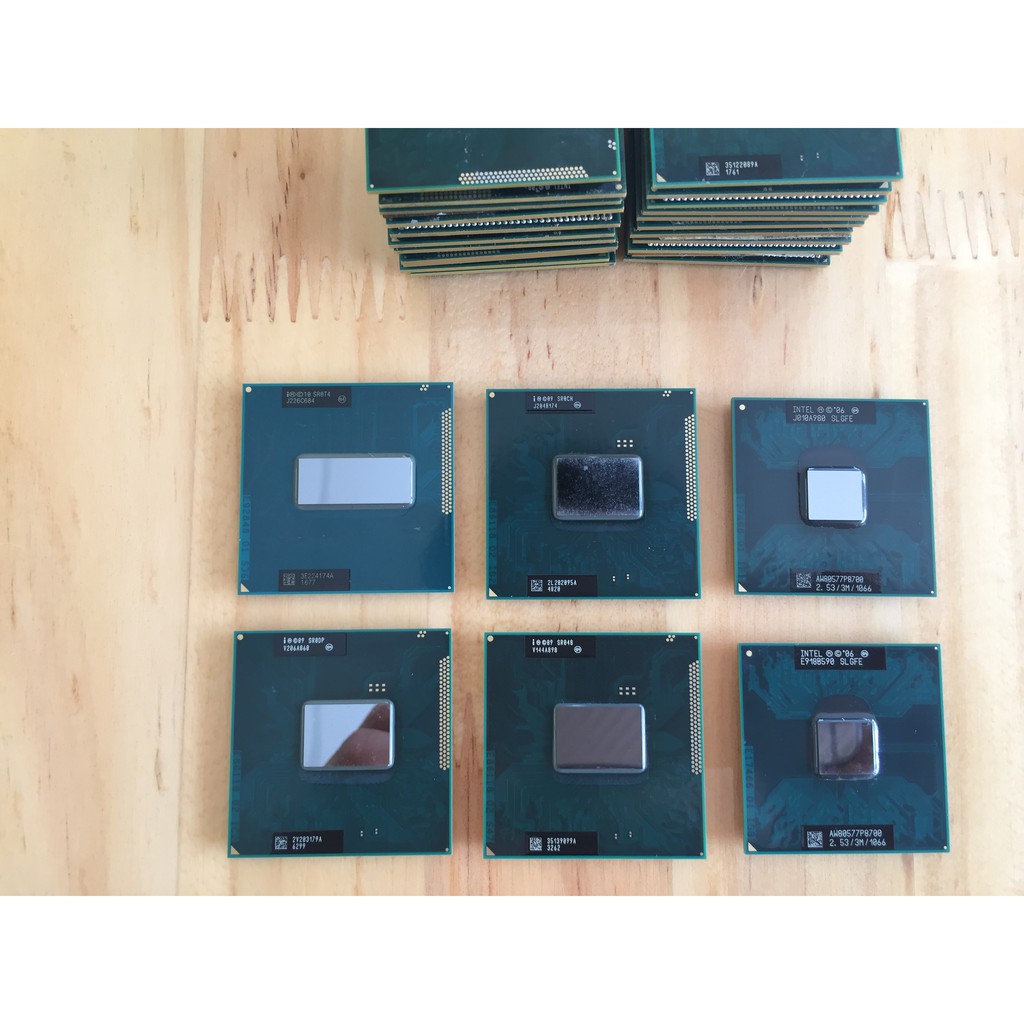 CPU Laptop Core 2 Duo P8700, Core i3 2370M 3110M, Core i5 2450M 2520M 3320M