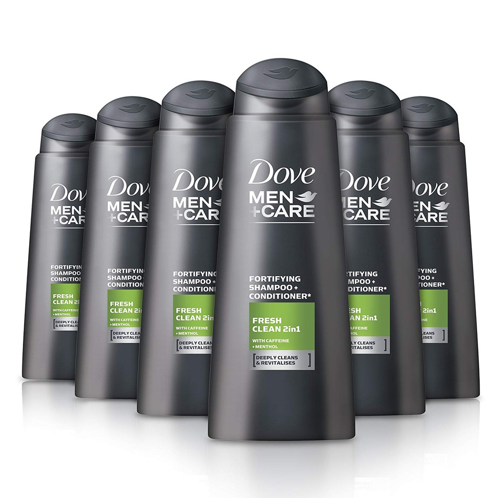 Dove Men + Care Fresh Clean 2 in 1 Dầu gội và dầu xả 250ml