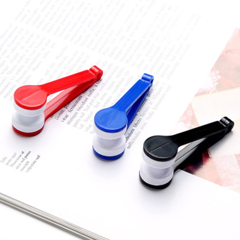 Set 5 Dụng Cụ Vệ Sinh Mắt Kính Hai Mặt Bằng Sợi Microfiber Tiện Dụng