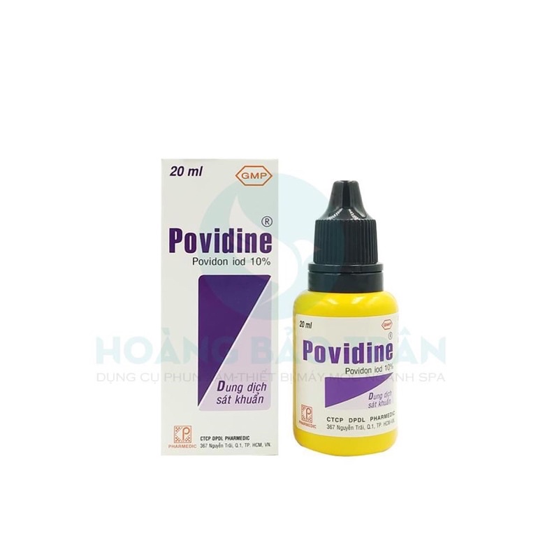 Dung dịch sat khuan Povidine 10%