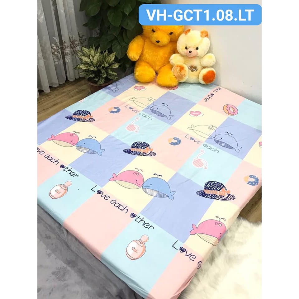 Ga Chống Thấm Cotton Họa tiết xinh sẵn hàng