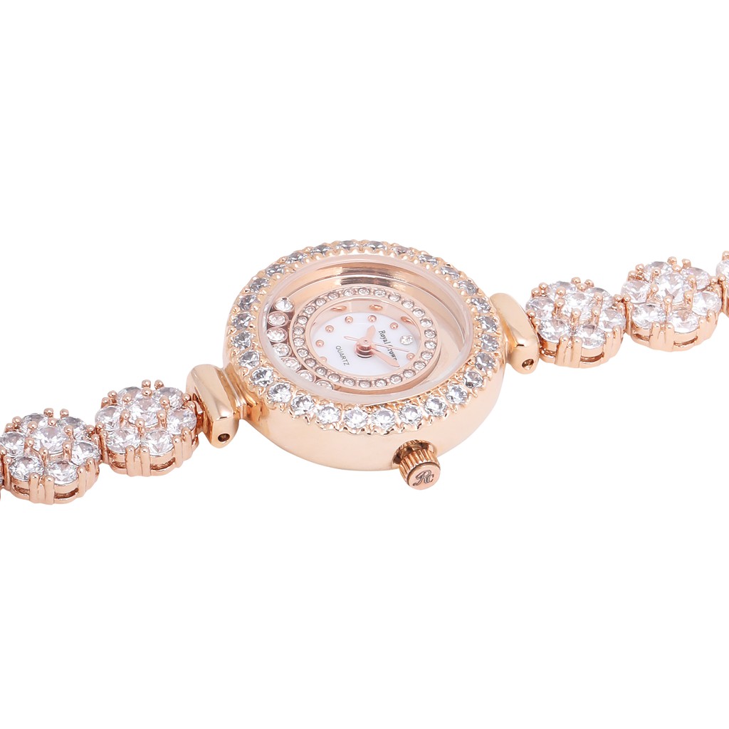 Đồng hồ nữ Chính Hãng Royal Crown 5308 Jewerry Rose Gold