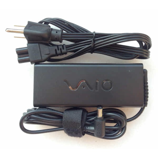 Sạc Laptop Sony VAIO 19.5V - 4.7A, 90W, LOGO VAIO TẶNG KÈM DÂY NGUỒN, HÀNG ZIN BH 12 THÁNG cam kết sạc zin như hình