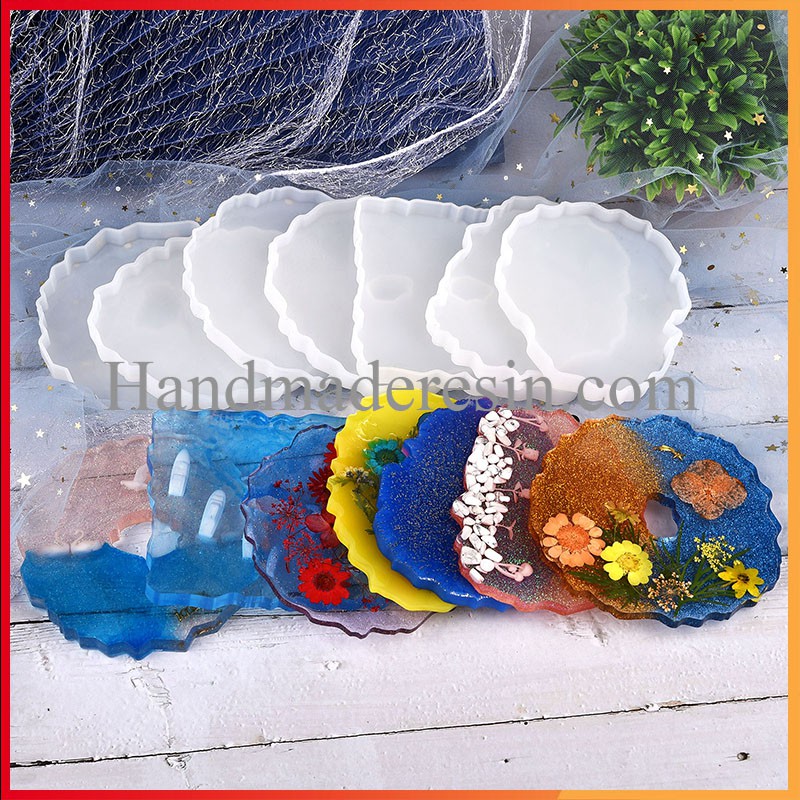 Khuôn Silicon Hình Chữ Nhật - Hướng Dẫn Làm Khay Trà, Hoa Quả Trang Trí