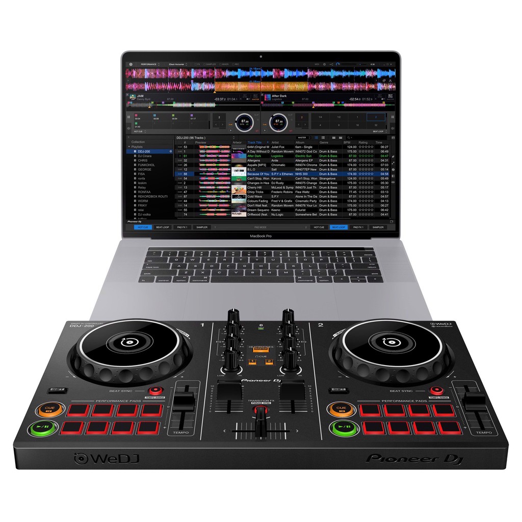 Bàn DJ Controller DDJ-200 (Pioneer DJ) - Hàng Chính Hãng - 0931114355