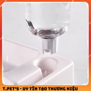 Bát Ăn đôi kèm bình cho chó mèo