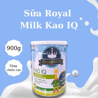 Sữa Royal Milk Kao IQ 900gr cho trẻ cao lớn hơn, thông minh hơn