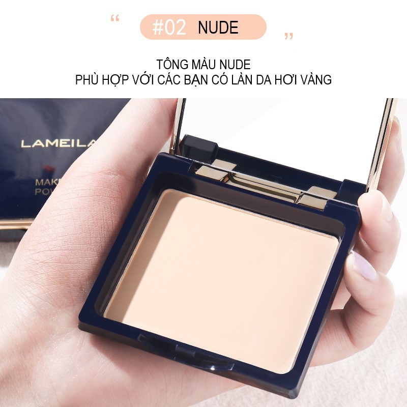 Phấn nền Lameila make-up Powder bản cá heo cao cấp chống nước, lâu trôi hàng nội địa Trung | BigBuy360 - bigbuy360.vn