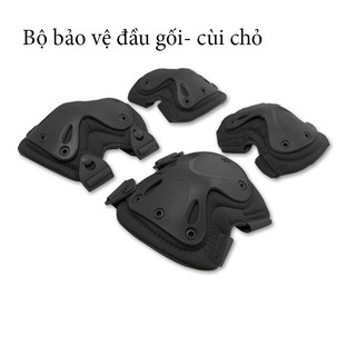Bộ bảo vệ đầu gối và tay cho người chạy xe máy đi phượt