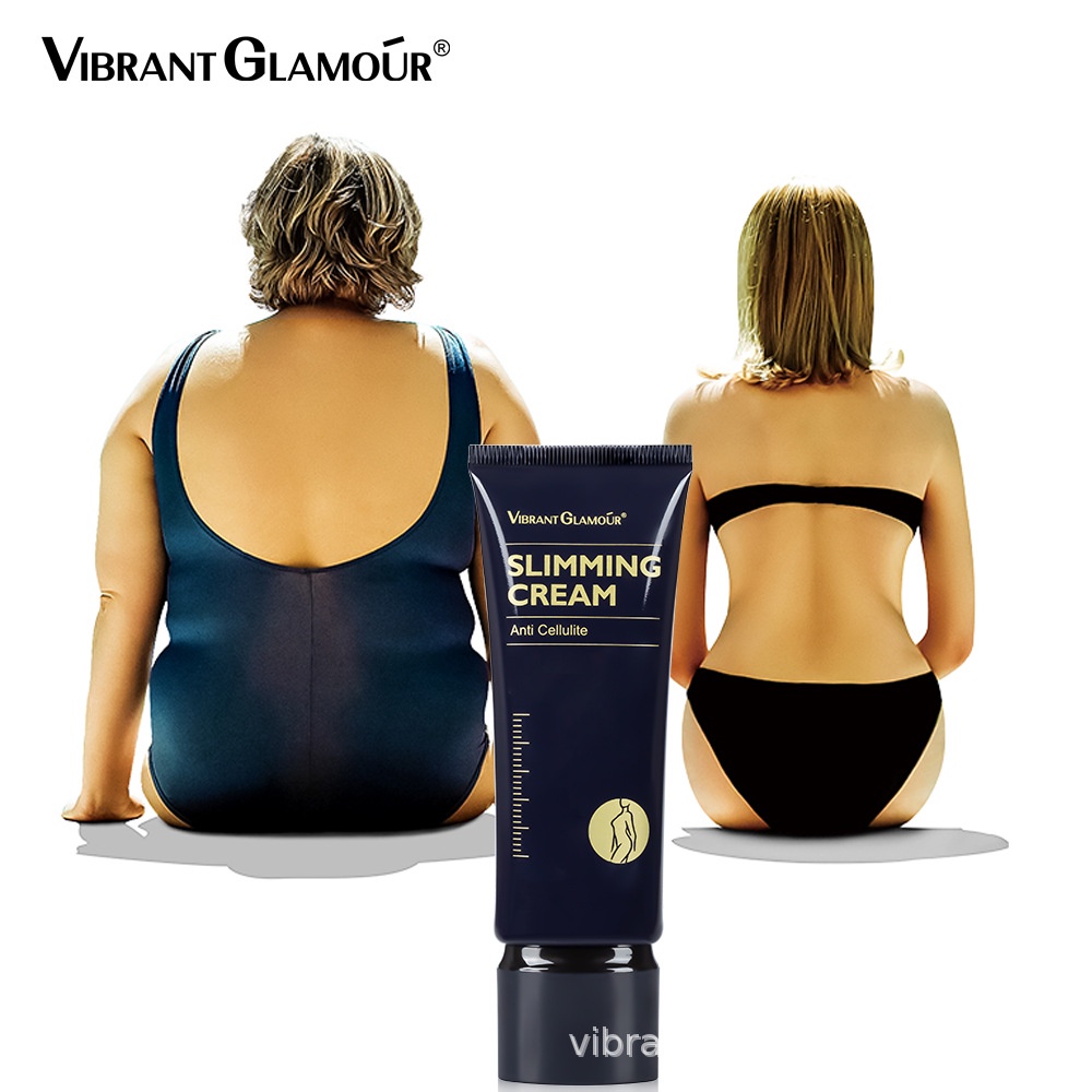 VIBRANT GLAMOUR Kem Tan Mỡ Giảm Mỡ Bụng Giảm Béo Toàn Thân Nhanh Chóng Hiệu Quả 80g Slimming Cream Fit