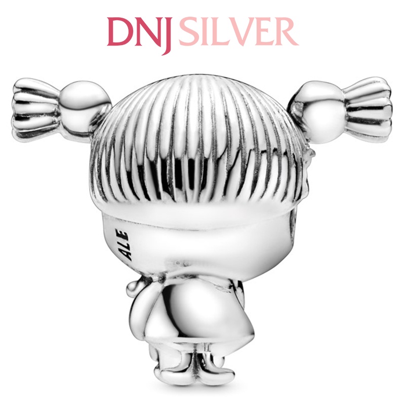 Charm bạc 925 cao cấp, hàng chuẩn bạc - Charm Little Cute Girl thích hợp để mix vòng tay charm - DN214