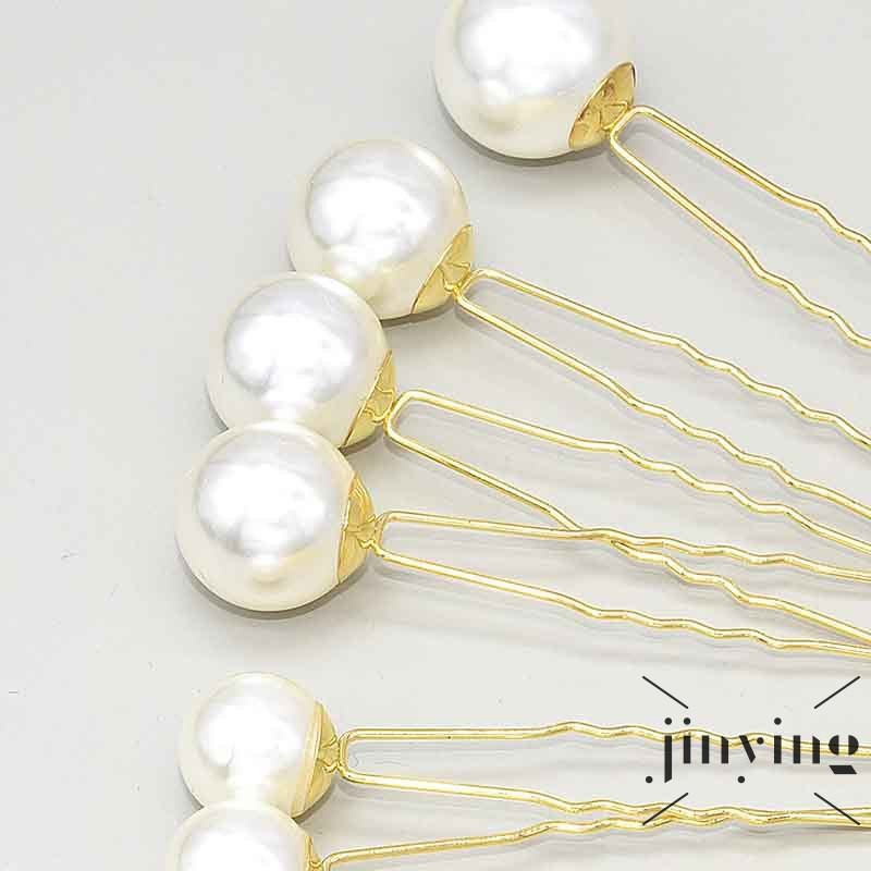 GETNOIVAS Bộ 18 phụ kiện dùng trang trí và tạo kiểu tóc cho cô dâu