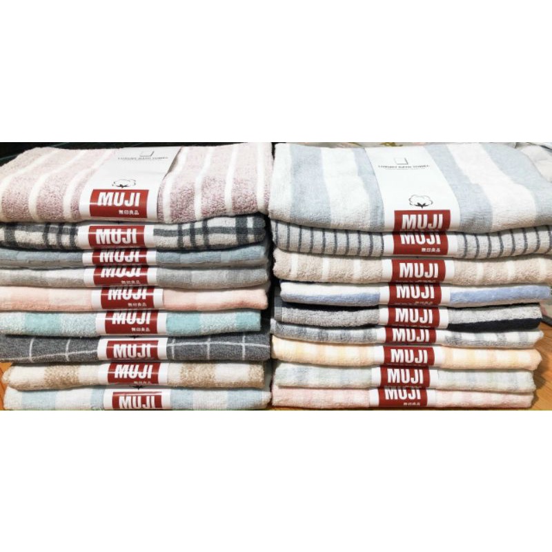 KHĂN TẮM MUJI NHẬT 100% COTTON  ORGANIC
