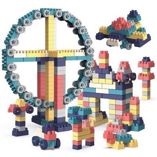 Hộp lego 520 chi tiết và 108 chi tiết đồ chơi xếp hình cho bé