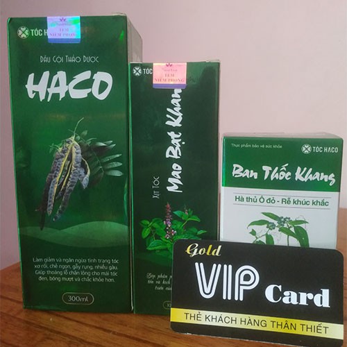 ☑️[chính hãng] Tóc Haco - Combo 1 Uống 1 Xịt 1 Gội