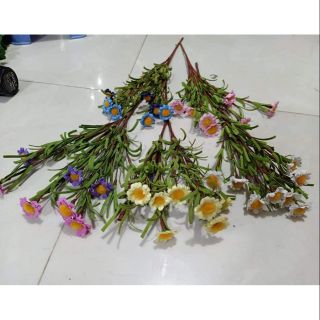 Cành điểm cúc xốp siêu dễ thương