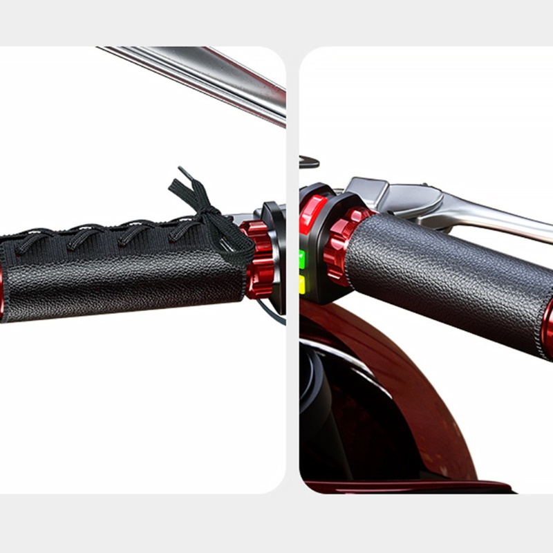 Đệm Sưởi Ấm Tay Lái Xe Máy 12V Dễ Lắp Đặt