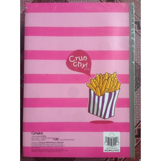 Vở Campus FOOD BFOD120 (120 Trang)