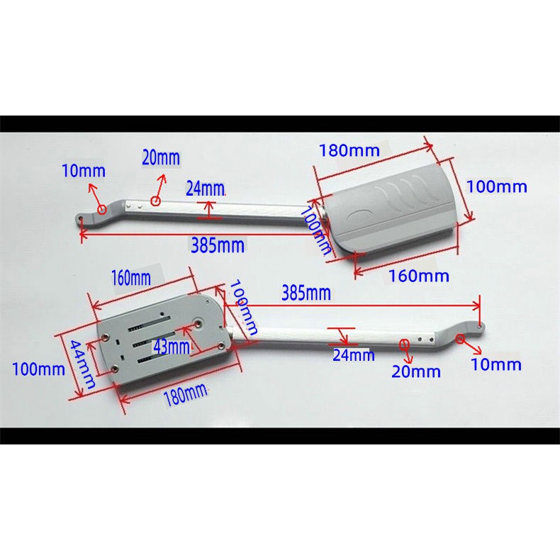 Tay nâng 2 cánh tủ bếp, tay nâng tủ bếp giống blum