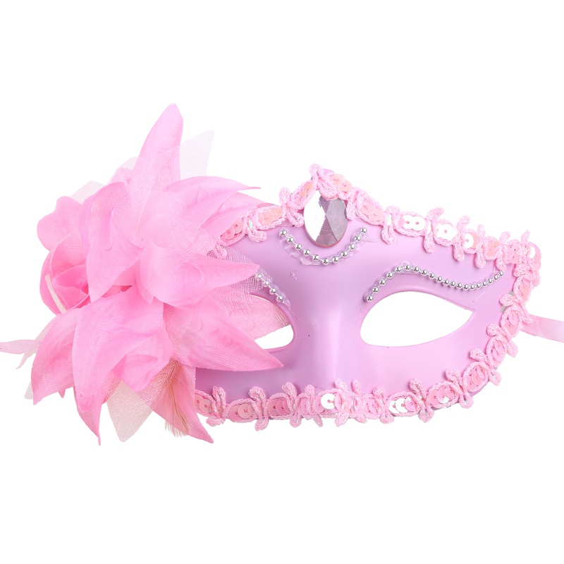 Mặt Nạ Lông Vũ Hóa Trang Halloween 10MK