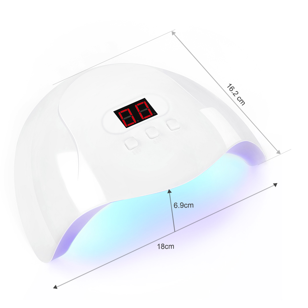 Đèn Led Uv Hong Khô Móng Tay 36w 30s / 60s / 90s