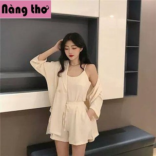 SET VEST ĐÙI 3 MÓN ( QUẦN ĐÙI+ ÁO VEST + ÁO TRONG )
