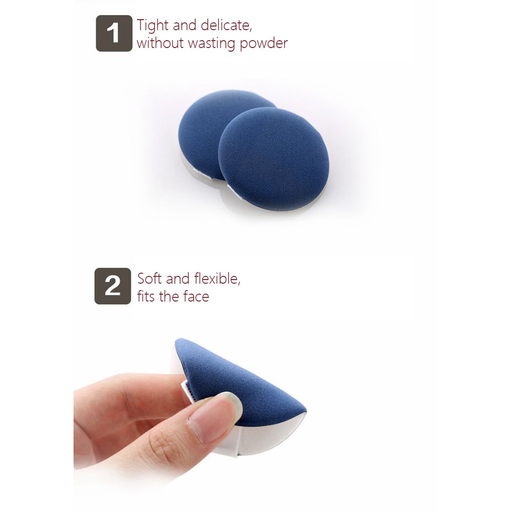 SUPO Beauty - [Random Color] Bông Đánh Phấn Hình Tròn Dùng Trang Điểm Nền Có Thể Sử Dụng Khô Và Ướt Tiện Dụng | BigBuy360 - bigbuy360.vn