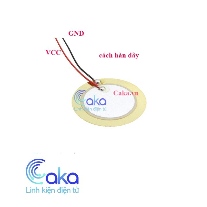 Loa thạch anh, loa gốm áp điện