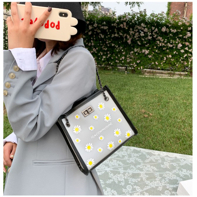 Túi Nữ  Hoa Cúc Hot Trend Xinh Xắn