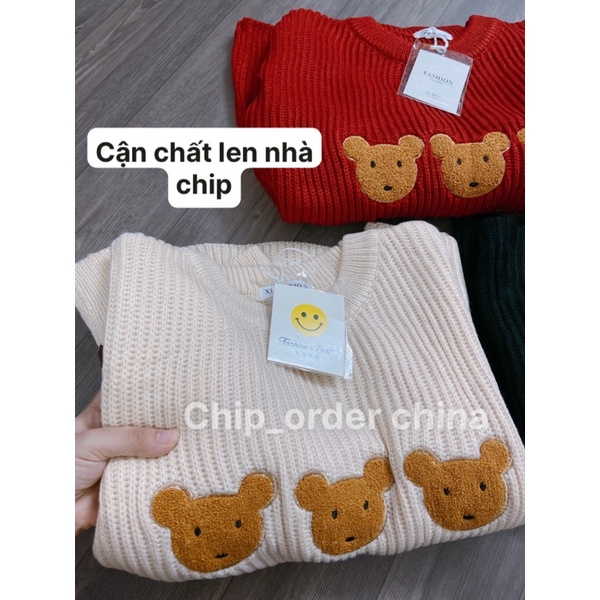 Áo len gân gấu hàng quảng châu loại 1 siêu dày xả kho | BigBuy360 - bigbuy360.vn